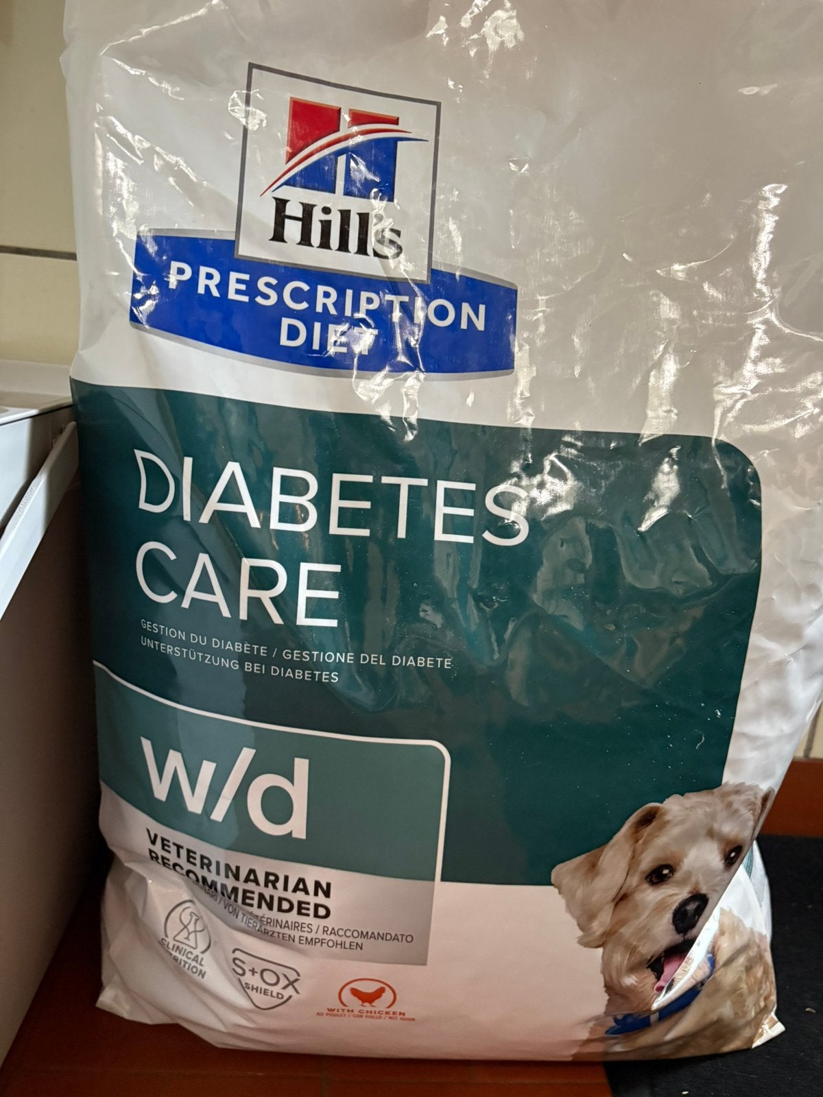 Hill’s Prescription diet diabetes care w/d 10 kilo hond, Ophalen of Verzenden, Hond