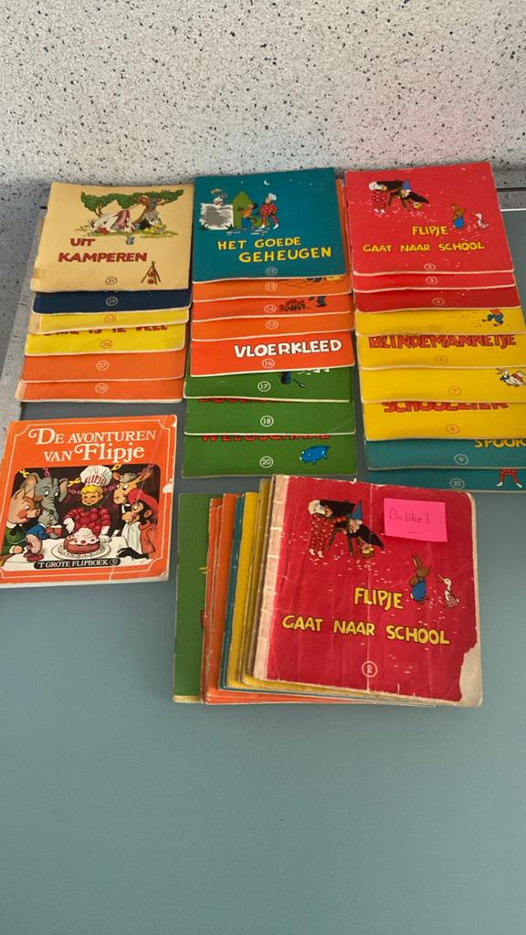 Flipje boeken, Boeken, Meerdere stripboeken, Ophalen of Verzenden, Gelezen