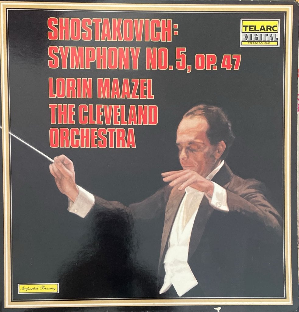 Dimitri Shostakovich, Lorin Maazel, The Cleveland Orchestra, LP, Ophalen of Verzenden, Zo goed als nieuw, Orkest of Ballet