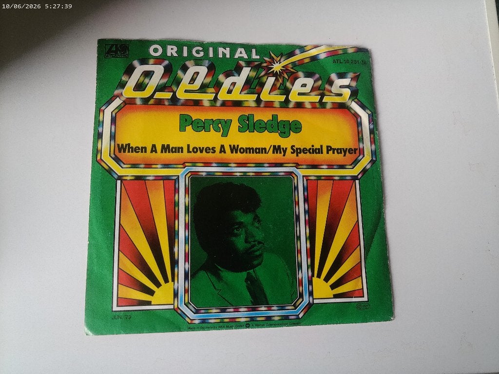Percy Sledge - When a man Loves a Woman ( OLDIES ), Complilatie, Ophalen of Verzenden, Zo goed als nieuw, Pop
