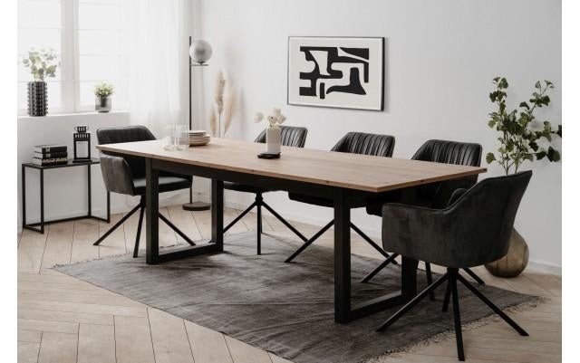 Tafel Pure Bruin Zwart, Rechthoekig, Nieuw, 200 cm of meer, 50 tot 100 cm