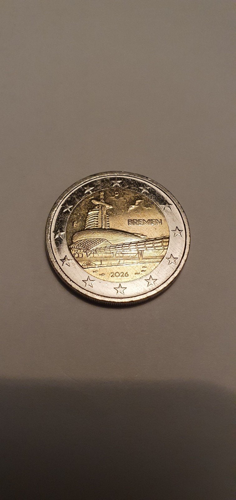 2 Euro Herdenkingsmunt Bremen 2026, Verzenden, Duitsland, 2 euro, Losse munt
