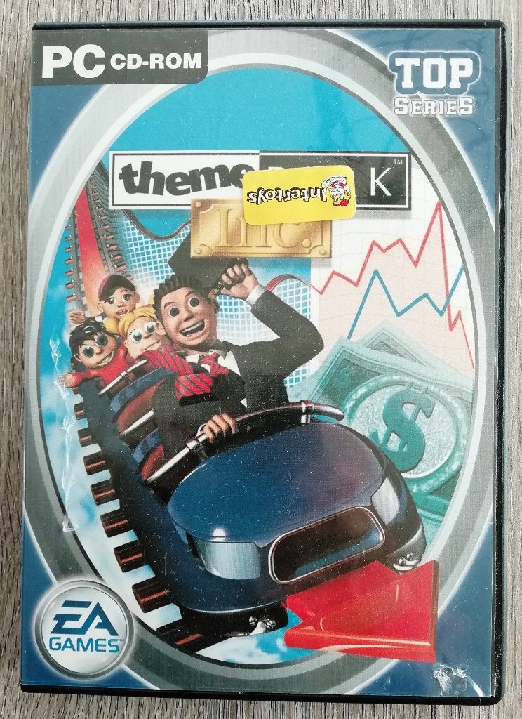 PC CD-ROM Theme Park Inc., Spelcomputers en Games, Games | Pc, 1 speler, Ophalen of Verzenden, Zo goed als nieuw, Vanaf 3 jaar