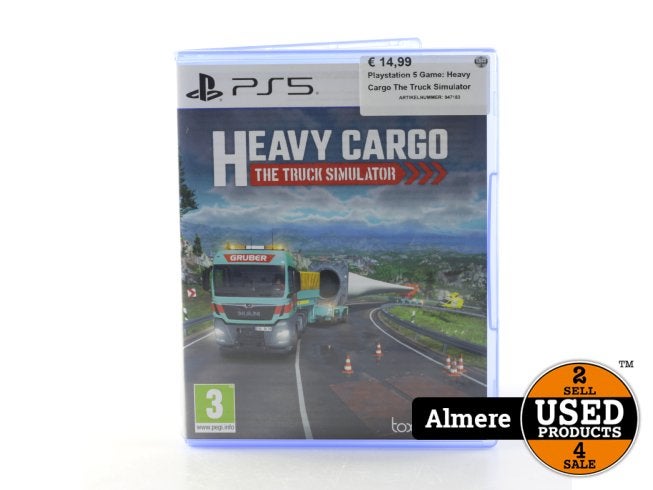 Playstation 5 Game: Heavy Cargo The Truck Simulator