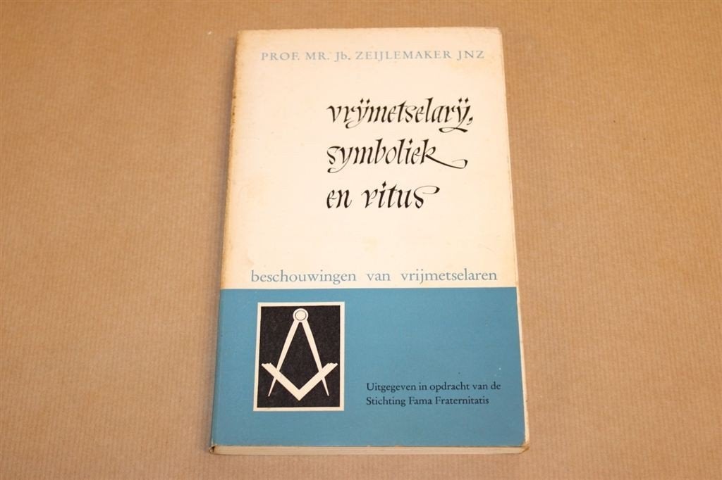 Vrijmetselarij, symboliek en ritus, Ophalen of Verzenden, Zo goed als nieuw