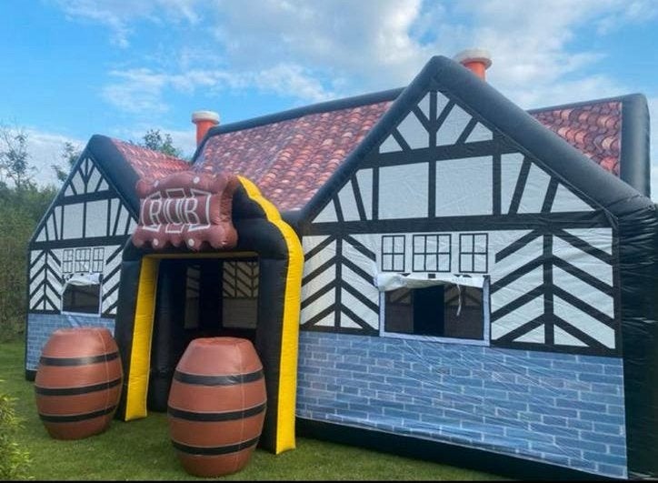 Te Huur:Opblaasbare partytent/kroeg/cafe/pub/pubtent, Ophalen, Gebruikt, Verjaardag