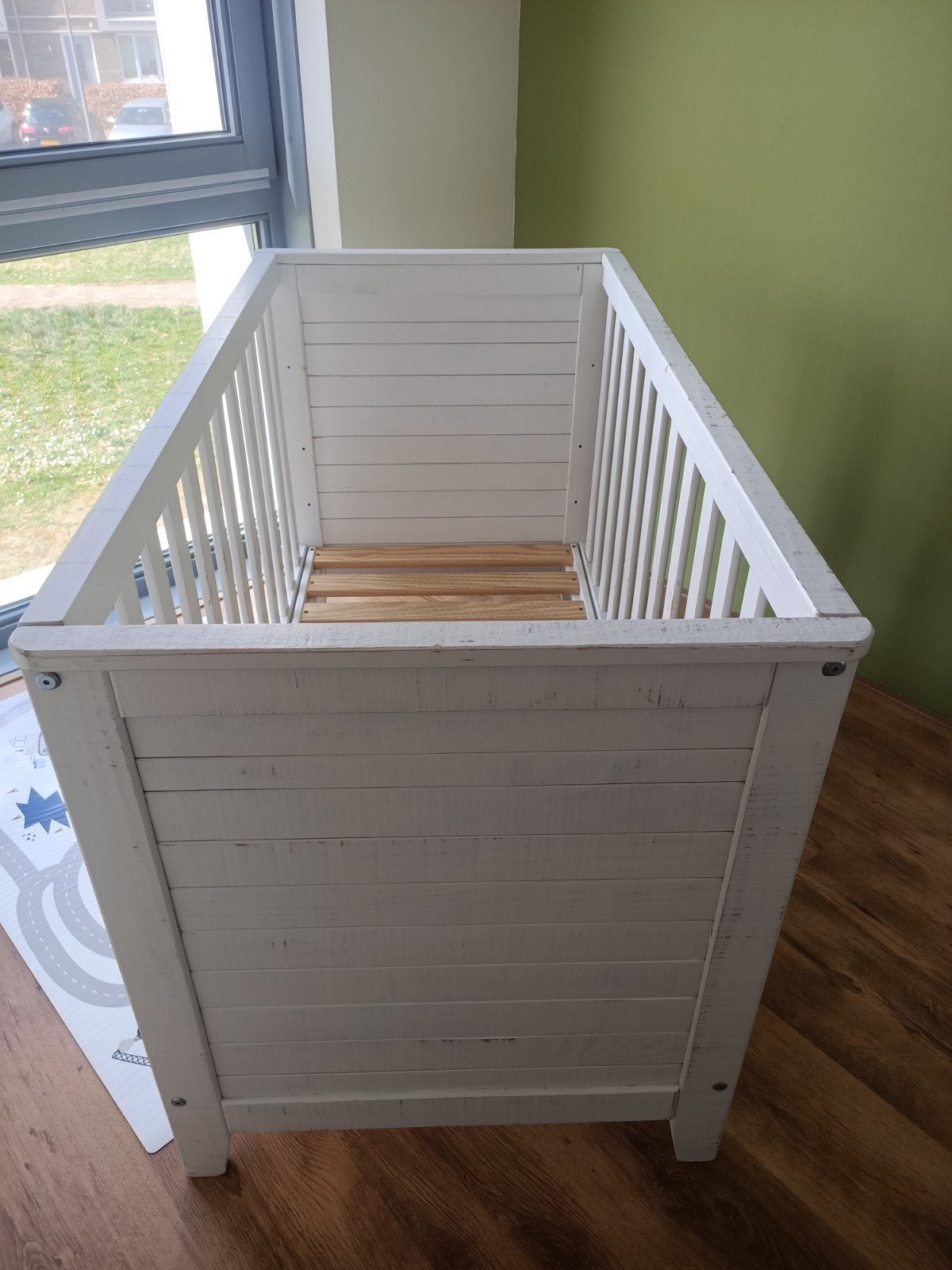 Complete babykamer met ledikant, commode en kledingkast, Ophalen, Ledikant