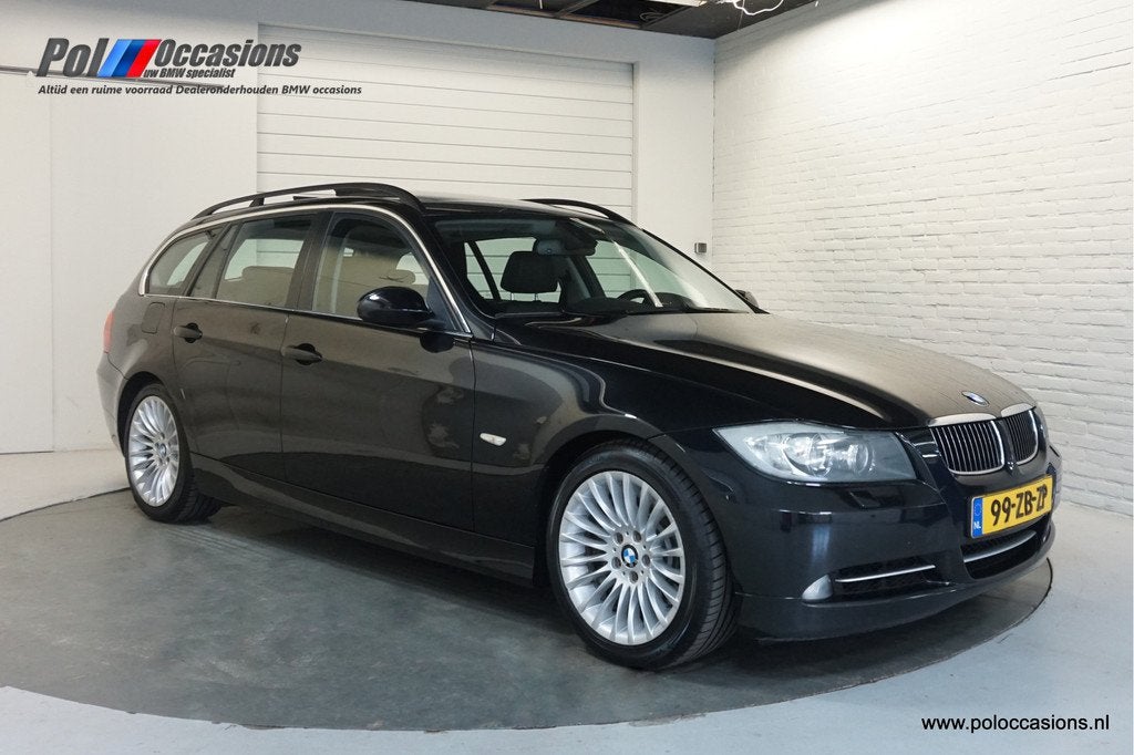BMW 3 Serie Touring 335i High Exec Automaat | Sportinterieur, Auto's, BMW, Automaat, Achterwielaandrijving, Gebruikt, Zwart