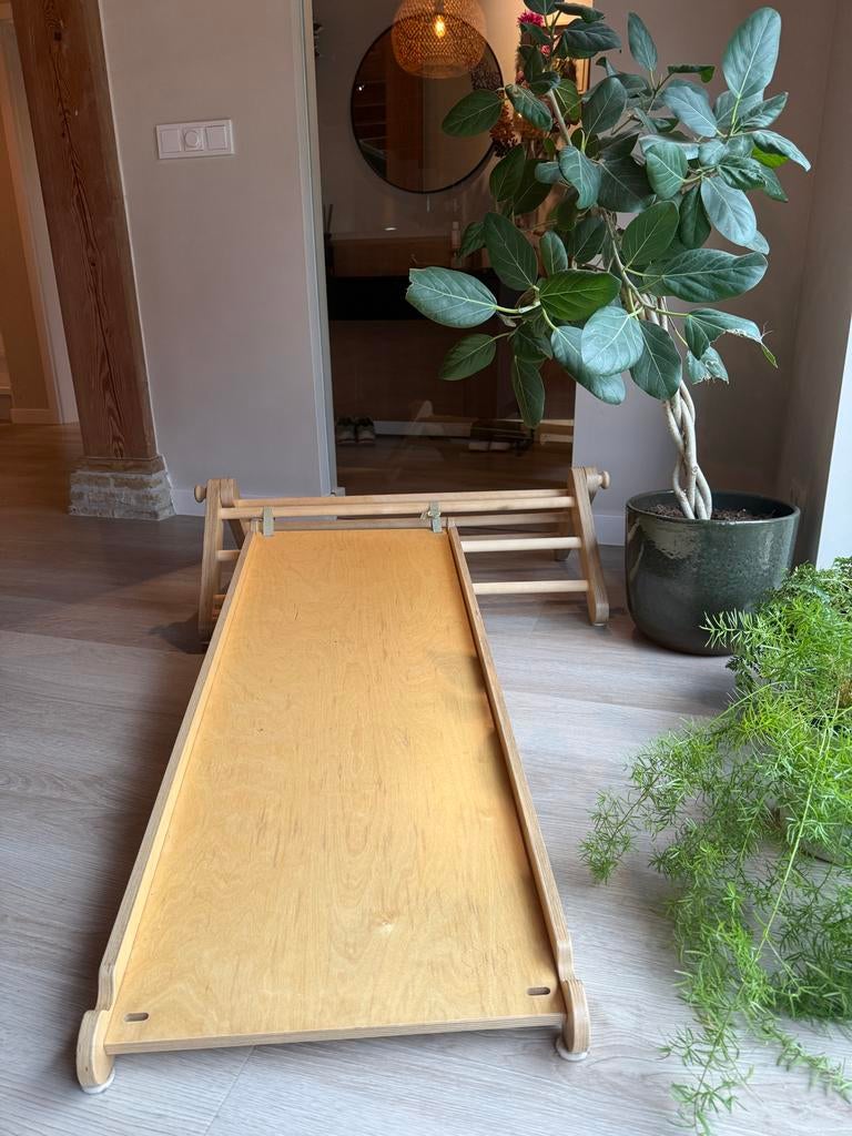 Ette tete Houten glijbaan - in hoogte verstelbaar, Ophalen, Zo goed als nieuw, Overige typen