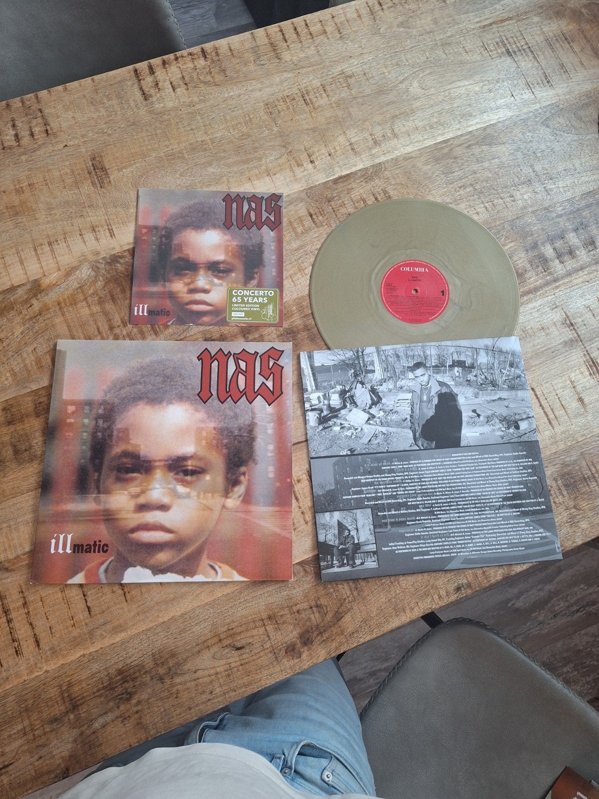Nas - Illmatic (Limited Edition Colored Vinyl), Ophalen, LP, Zo goed als nieuw, 12 inch