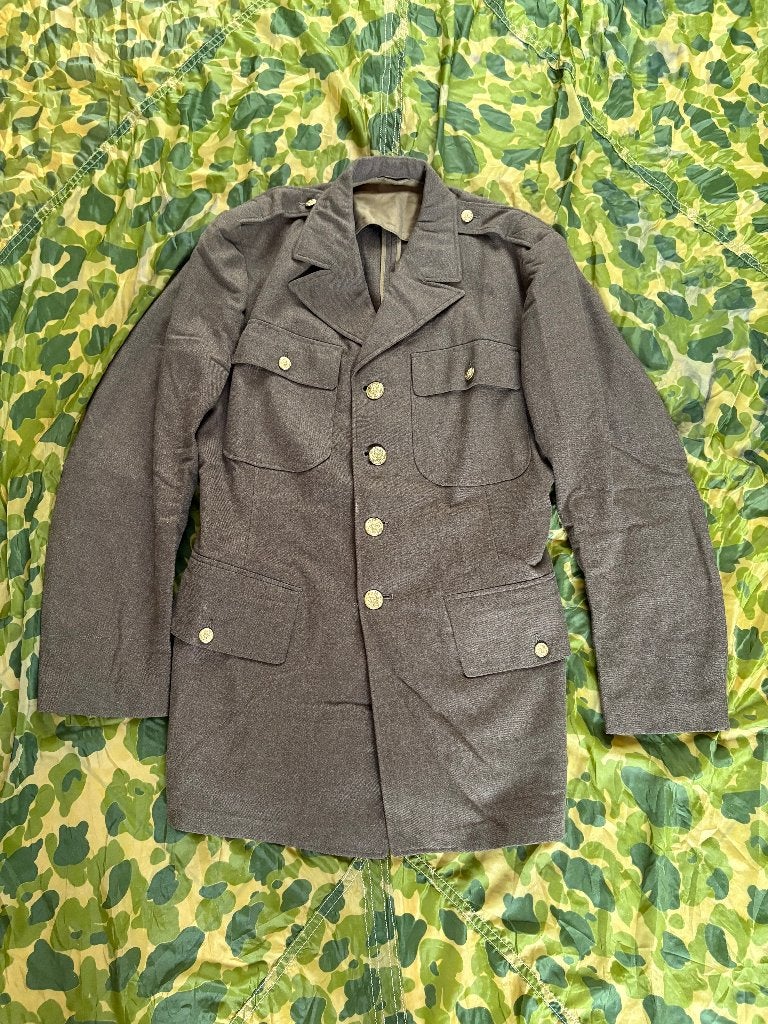 Tweede wereldoorlog US A class jacket op naam (air corps), Verzamelen, Ophalen of Verzenden, Luchtmacht, Amerika, Kleding of Schoenen