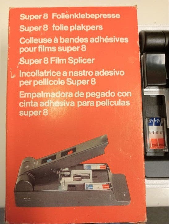 Agfa F8S Automatic Klebepresse - Super 8 Film Splicer in Nie, Info@agfa.com, Accessoire, Agfa, Ophalen of Verzenden
