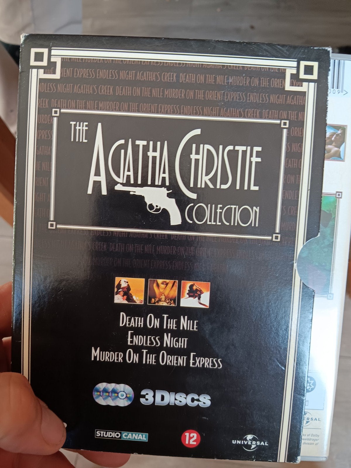 the Agatha Christie collection dvd.s 3 films, Ophalen of Verzenden, Zo goed als nieuw