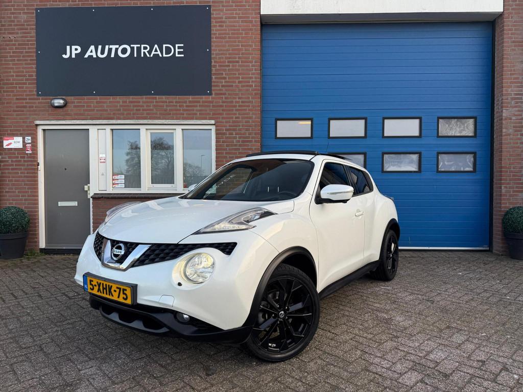 Nissan Juke 1.2 DIG-T S/S Tekna | Pano | Led | Leer | NL, Auto's, Nissan, Voorwielaandrijving, 639 kg, Automatische klimaatregeling