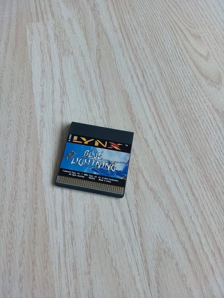 Atari Lynx Game - Blue Lightning (Losse Cartridge) - Getest, Spelcomputers en Games, 1 speler, Ophalen of Verzenden, Vanaf 3 jaar
