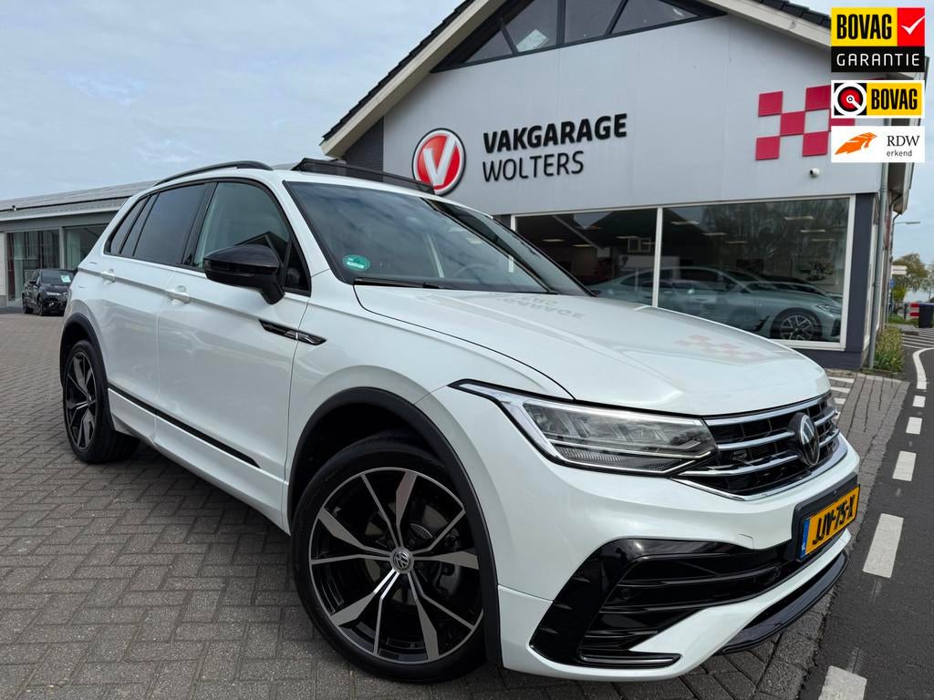 Volkswagen TIGUAN 1.5 TSI R-Line Business/Apple Carplay/ RIJ, 12 maanden, 15 km/l, 4 cilinders, Wit