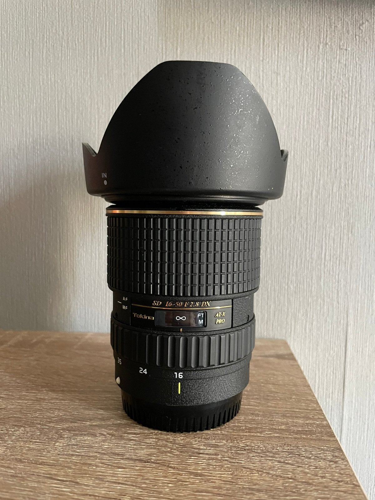Tokina (Canon) 16-50mm F2.8 DX AT-X Pro groothoeklens, Ophalen, Zo goed als nieuw, Standaardlens, Zoom