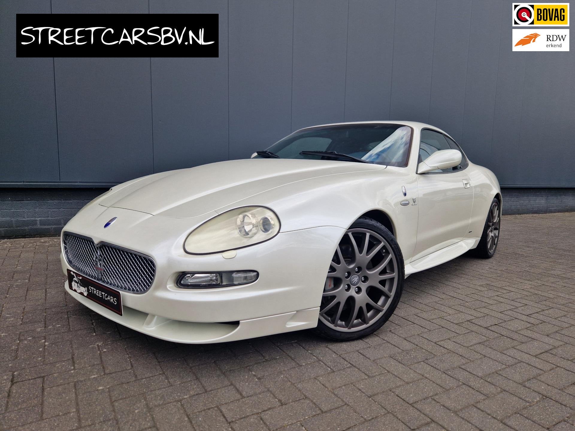 Maserati GranSport 4.2 Bianco Fuji /35dkm /Youngtimer, Auto's, Maserati, Automaat, 12 maanden, Gebruikt, 8 cilinders