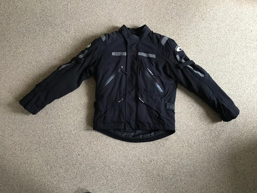 Held 4-seizoenen motorjas met protectie - Maat M, Motoren, Ophalen of Verzenden, Tweedehands, Heren, Jas | textiel