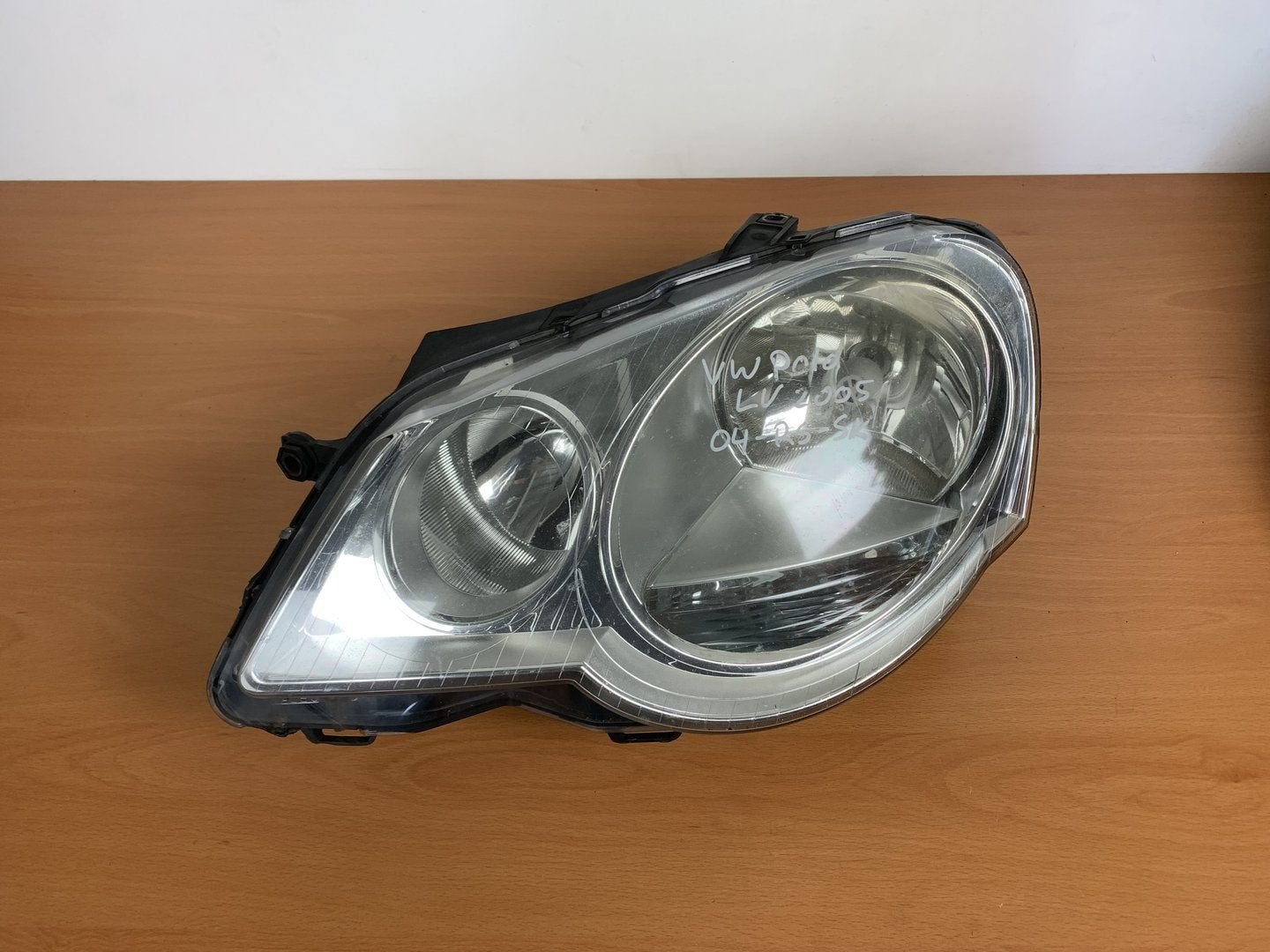 koplamp links volkswagen polo 9N3 2005 tot 2009, Gebruikt, -, Volkswagen, -