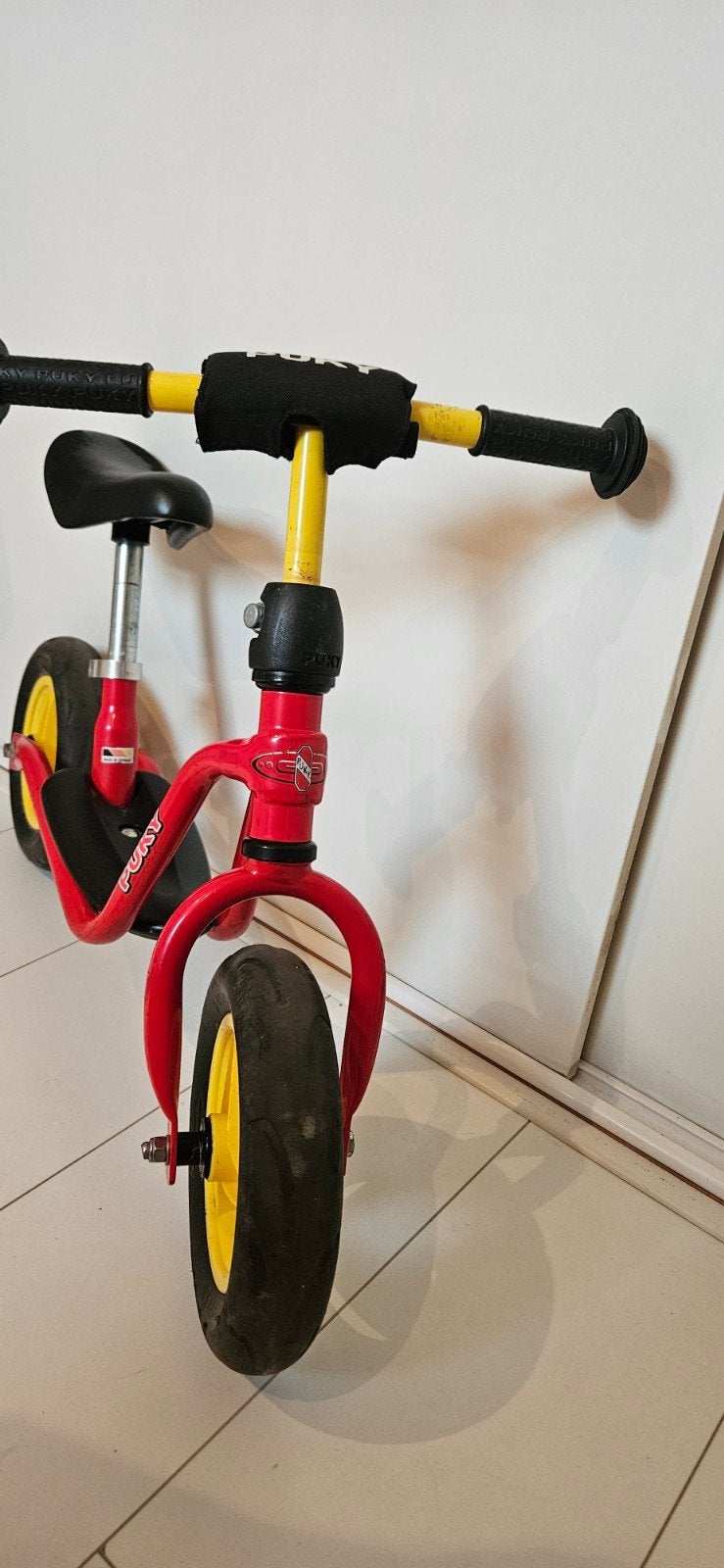 Puky loopfiets rood/geel - perfect voor de kleintjes, Ophalen