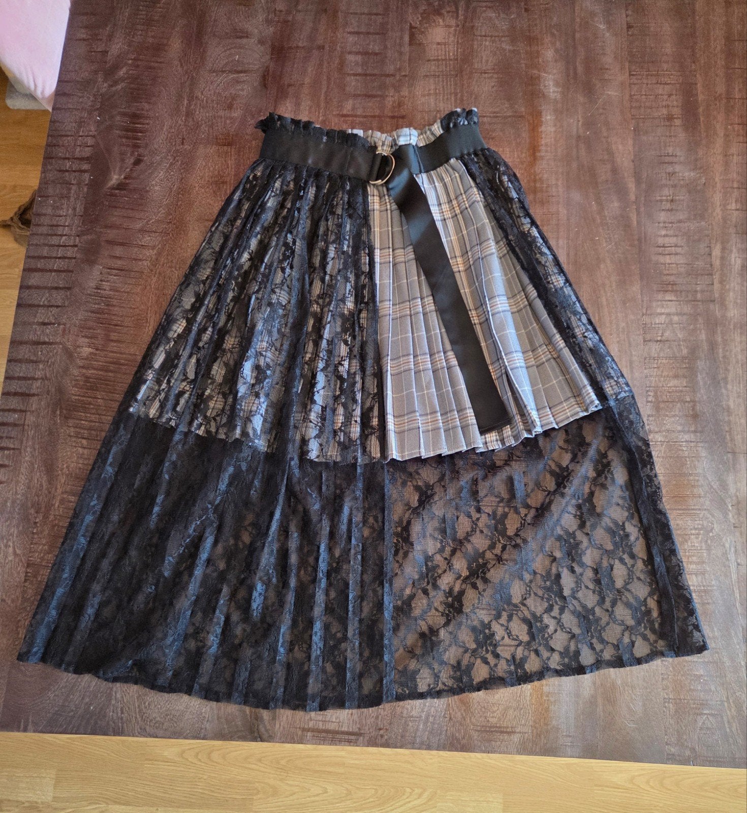 Sheena Del Ray rok uit Japan, Kleding | Dames, Ophalen, Zo goed als nieuw, Zwart, Boven de knie