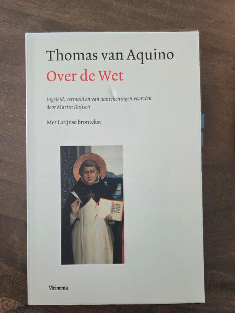 A. van Aquino - Over de wet, Boeken, Ophalen of Verzenden, Zo goed als nieuw, A. van Aquino, Sociale wetenschap