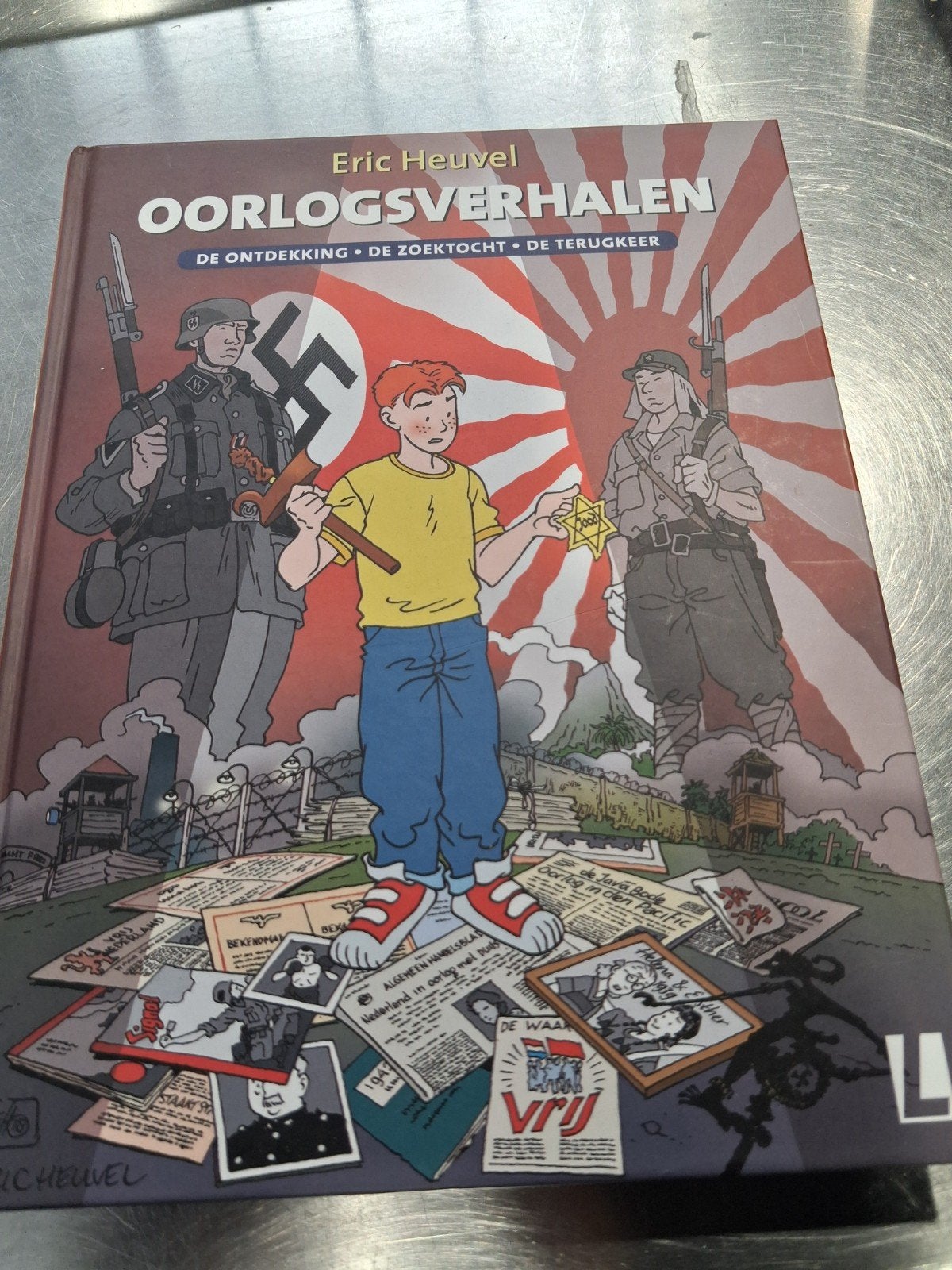 Oorlogsverhalen - Eric Heuvel - Stripboek WOII, Ophalen of Verzenden