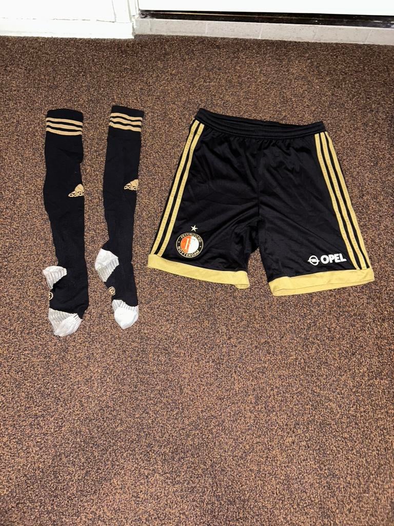 Feyenoord 2015/2016 thuisbroekje maat 164 & 36/38, Maat XS of kleiner, Ophalen of Verzenden, Gebruikt, Shirt