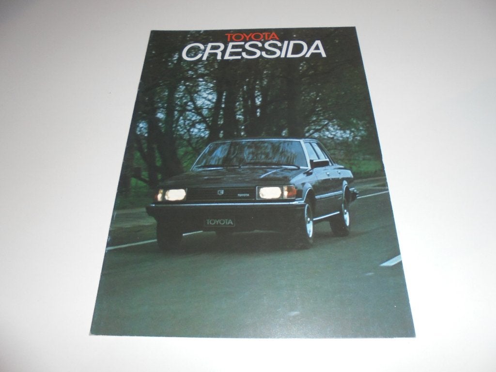 brochure Toyota Cressida, Ophalen of Verzenden, Zo goed als nieuw, Toyota