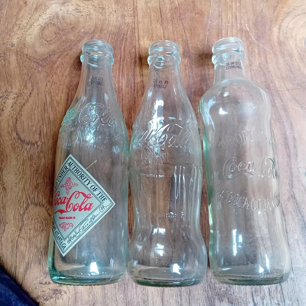 cola flesjes, Ophalen of Verzenden, Gebruikt, Verpakking