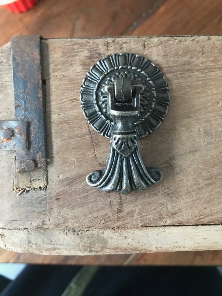 Chinees oosterse deurknop ladeknop handvat met flosje, Verburgt Vintage, Brocante, Meerkleurig, Nieuw