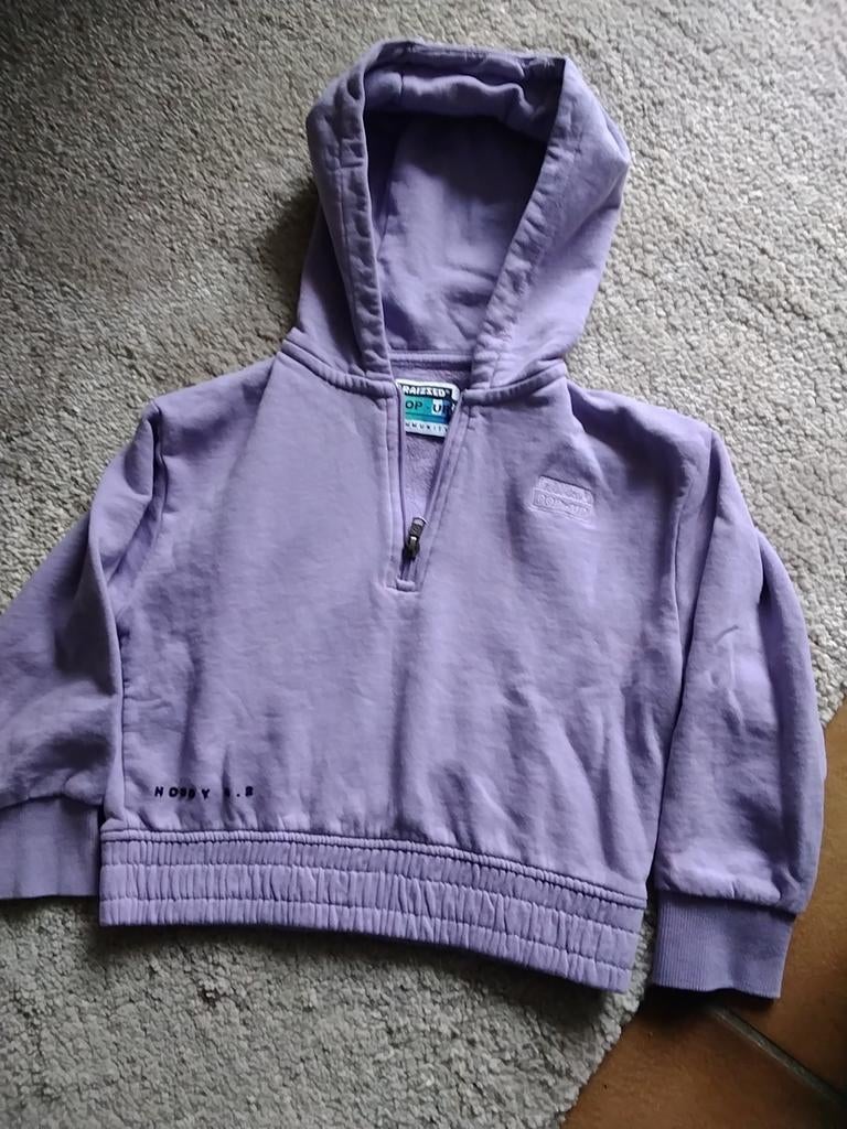 Pop-Up korte Hoodie mt 116, Kinderen en Baby's, Kinderkleding | Maat 116, Meisje, Trui of Vest, Pop-Up, Ophalen of Verzenden