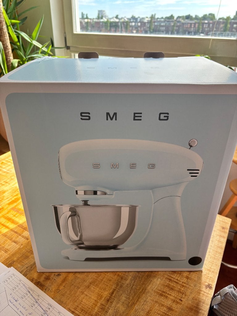 Smeg keukenmachine, 4 liter of meer, Ophalen of Verzenden, Nieuw, 3 snelheden of meer