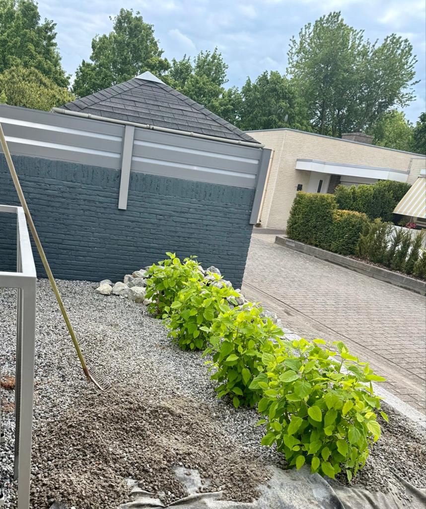 Gratis af te halen: Grijze basalt split, Ophalen, Gebruikt, Grind, Basalt
