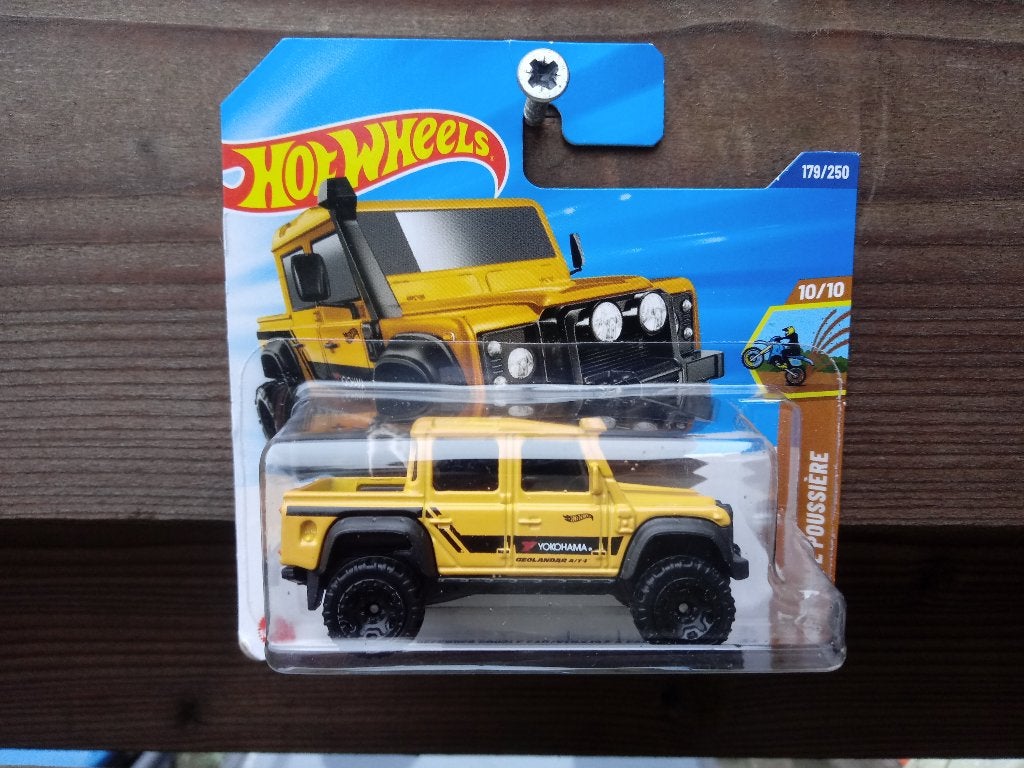 Land Rover Defender Double Cab '15 Hotwheels, Ophalen, Nieuw, Auto