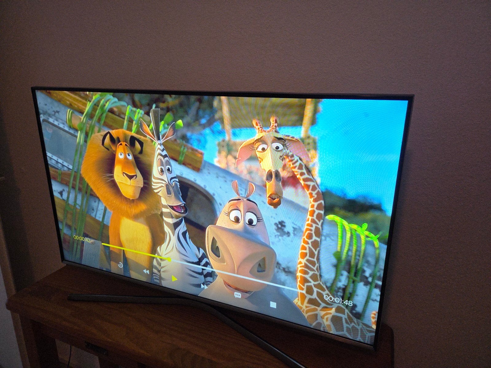 Samsung Led Smart tv 48 inch, Audio, Tv en Foto, Televisies, Ophalen, Gebruikt, 100 Hz, Samsung