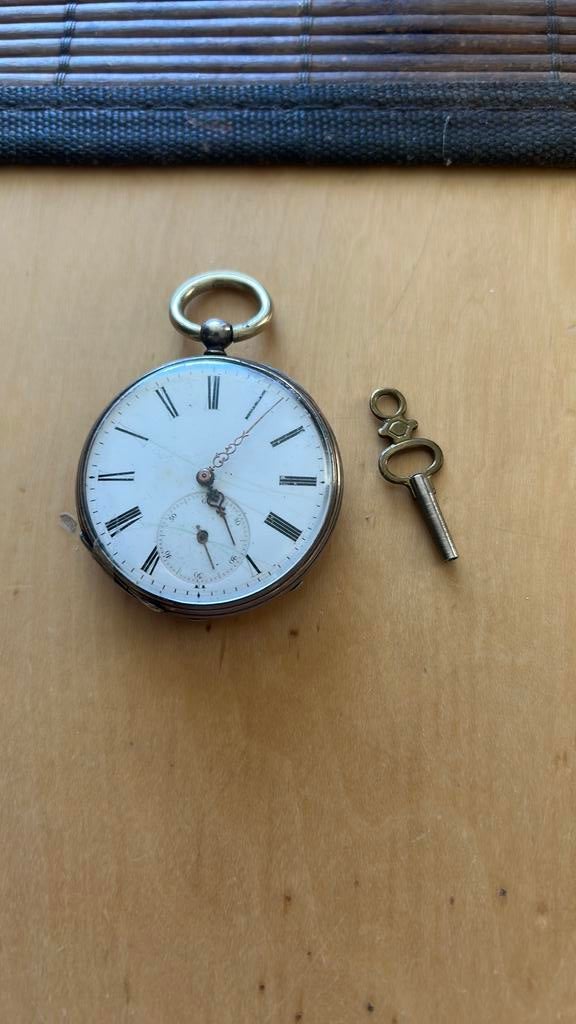 Zak horloge, Sieraden, Tassen en Uiterlijk, Horloges | Antiek, Ophalen, Staal, Overige merken