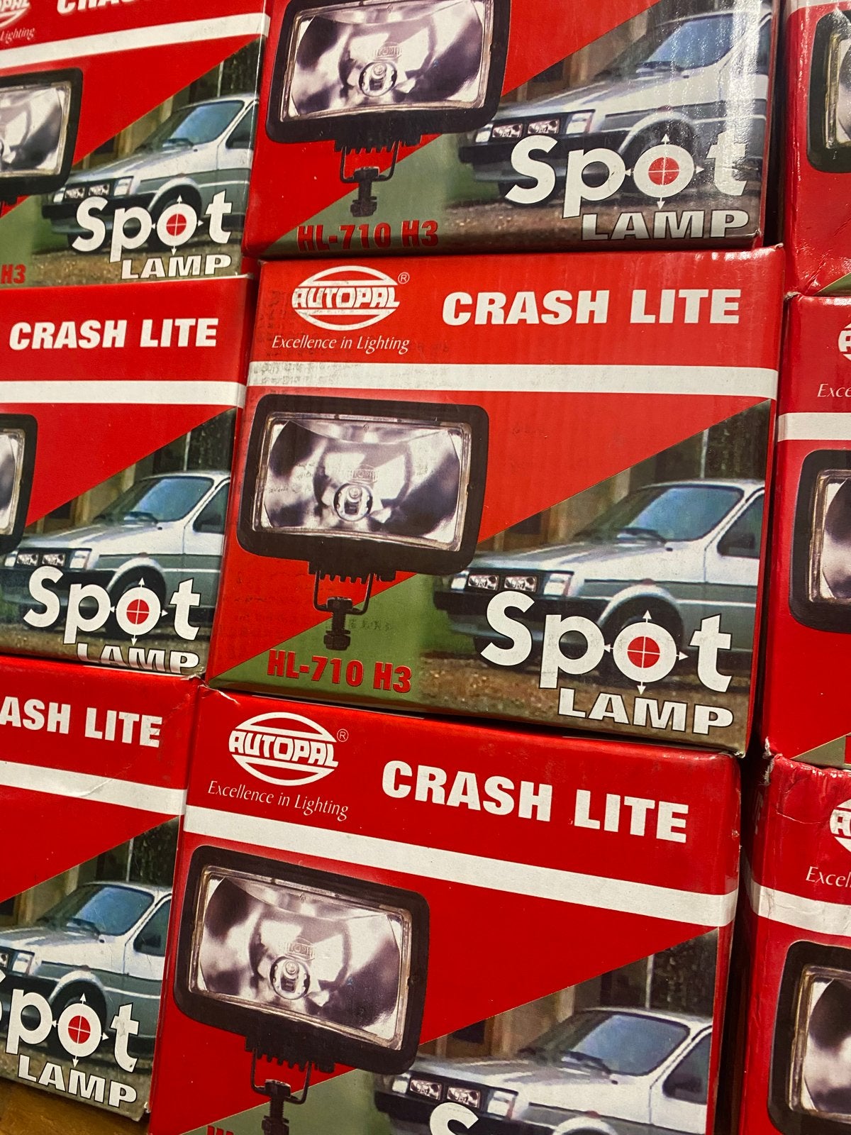 20x Nieuwe Autopal Crash Lite Spot Lamp HL-710 H3, Onbekend, Nieuw, Ophalen of Verzenden, Onbekend