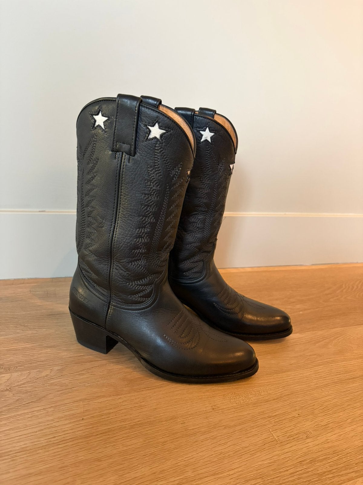 Sendra laarzen maat 37, Hoge laarzen, Zwart, Ophalen of Verzenden, Zo goed als nieuw