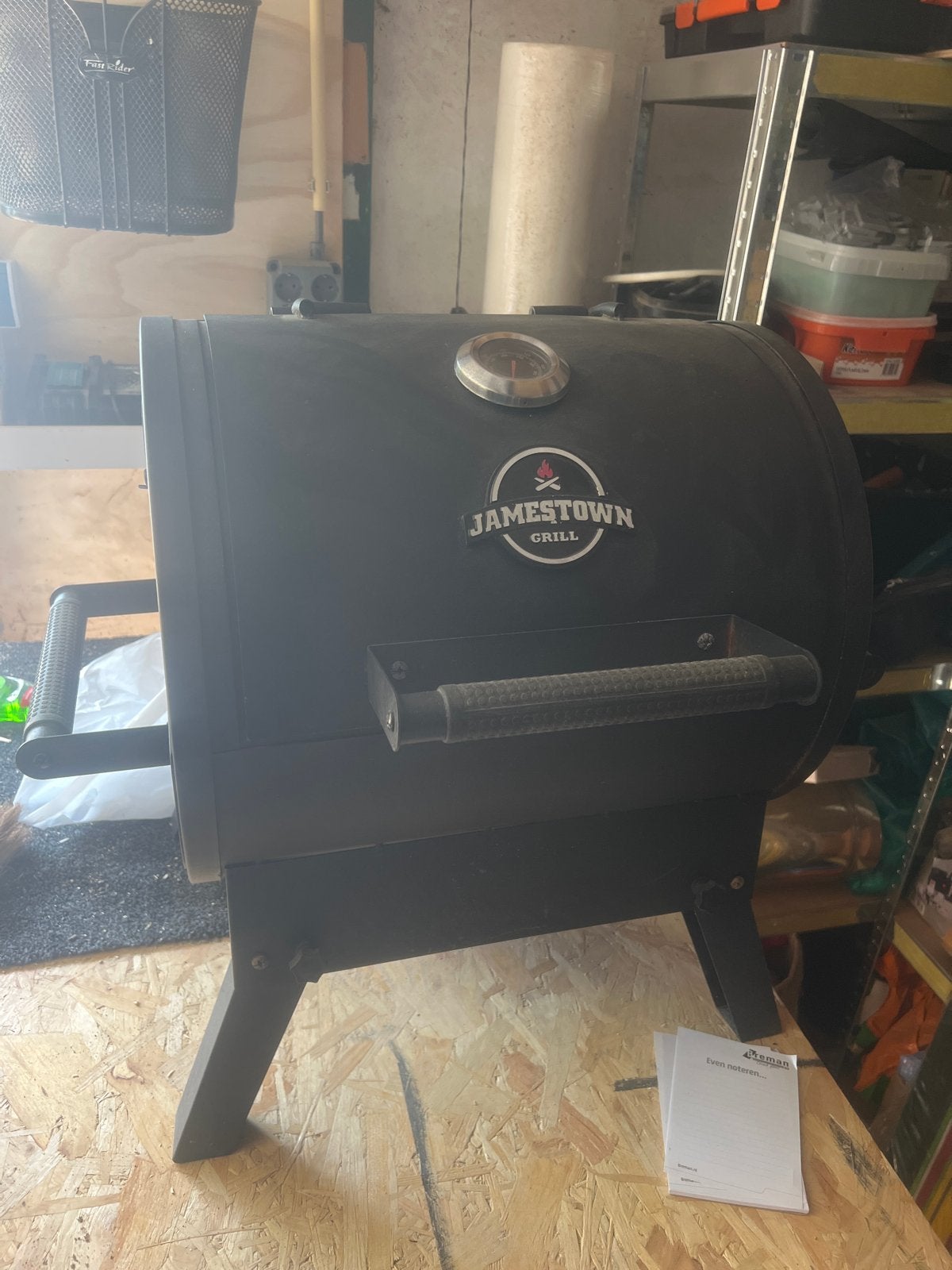 Jamestown Grill met Firestarter - Zo goed als nieuw, Ophalen of Verzenden, Zo goed als nieuw