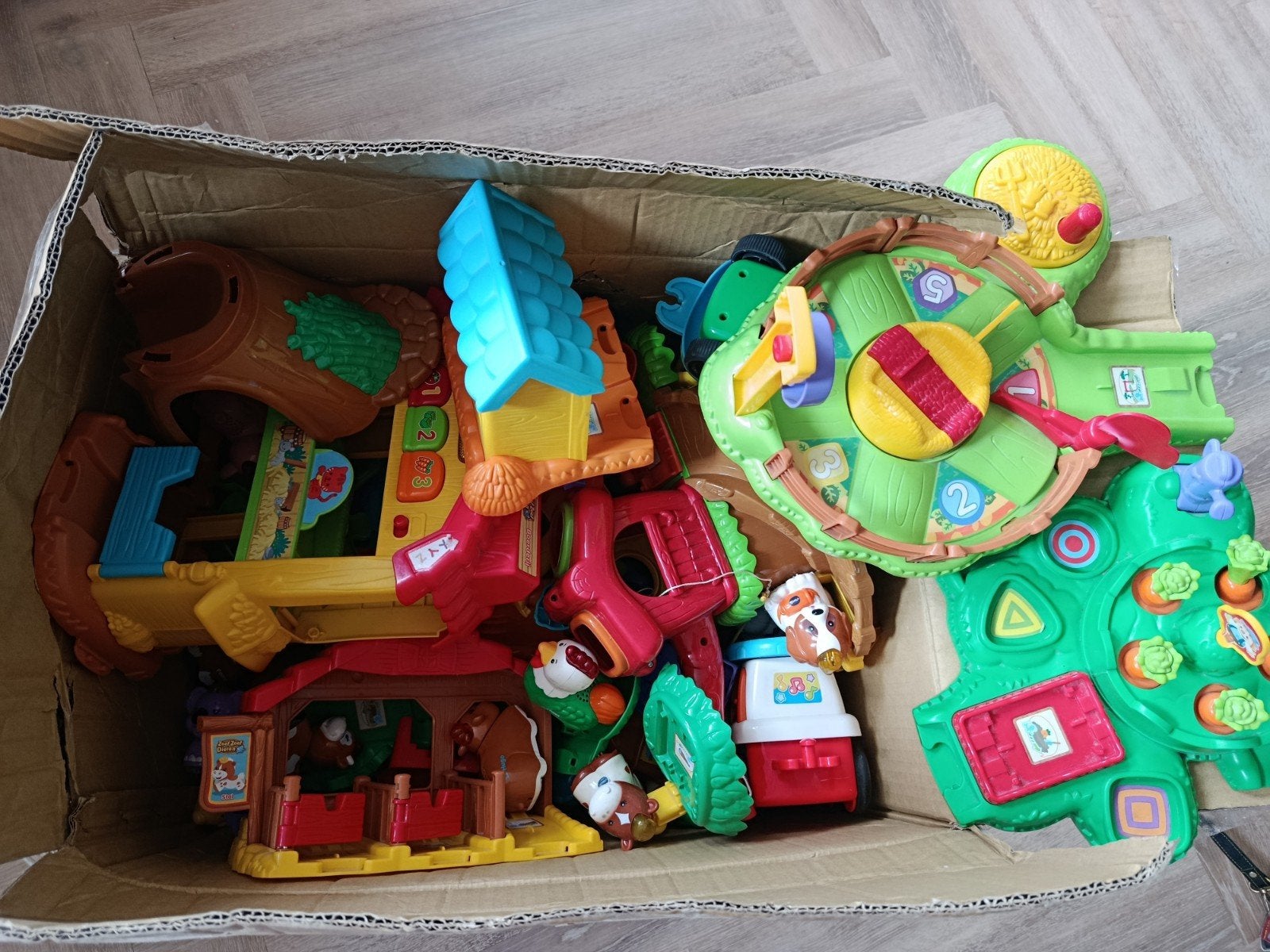 grote doos vol zoef zoef dieren, Ophalen of Verzenden, Zo goed als nieuw, 2 tot 4 jaar