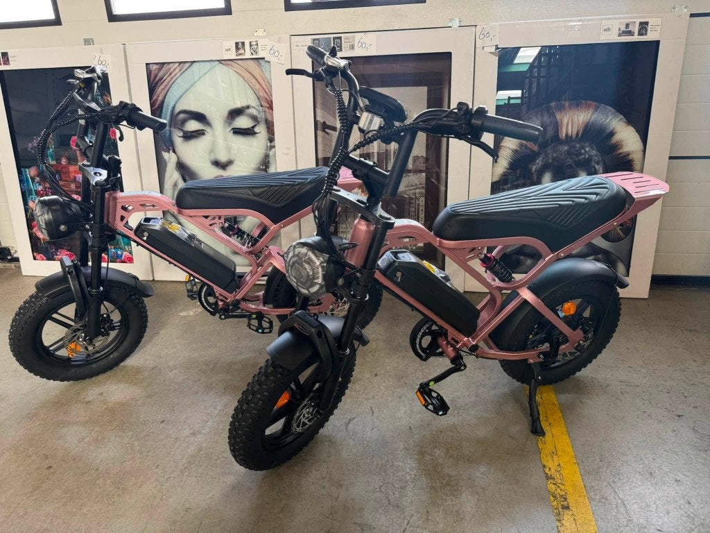 Fatbike V20 Mini in de kleur roze, Ophalen, Nieuw