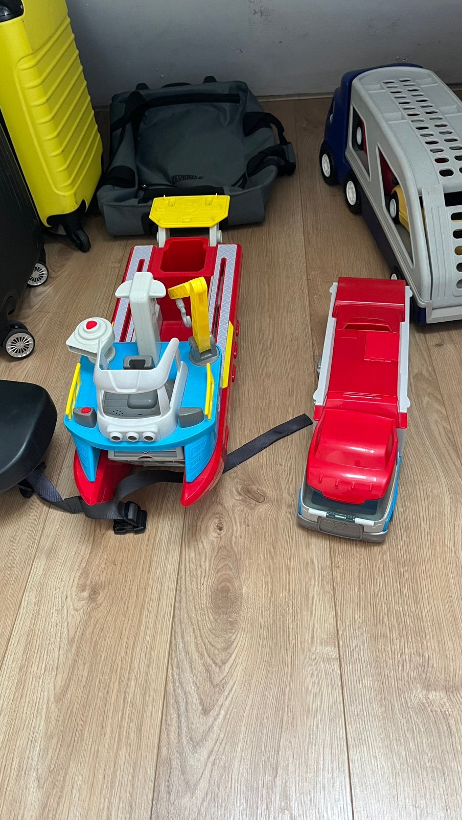 Paw patrol boot en bus, Kinderen en Baby's, Ophalen, Zo goed als nieuw