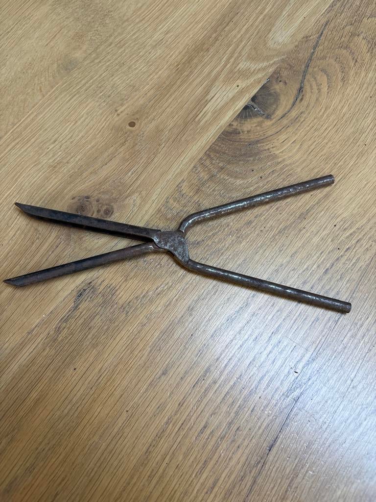Antieke krultang - Vintage haarstyling tool, Ophalen