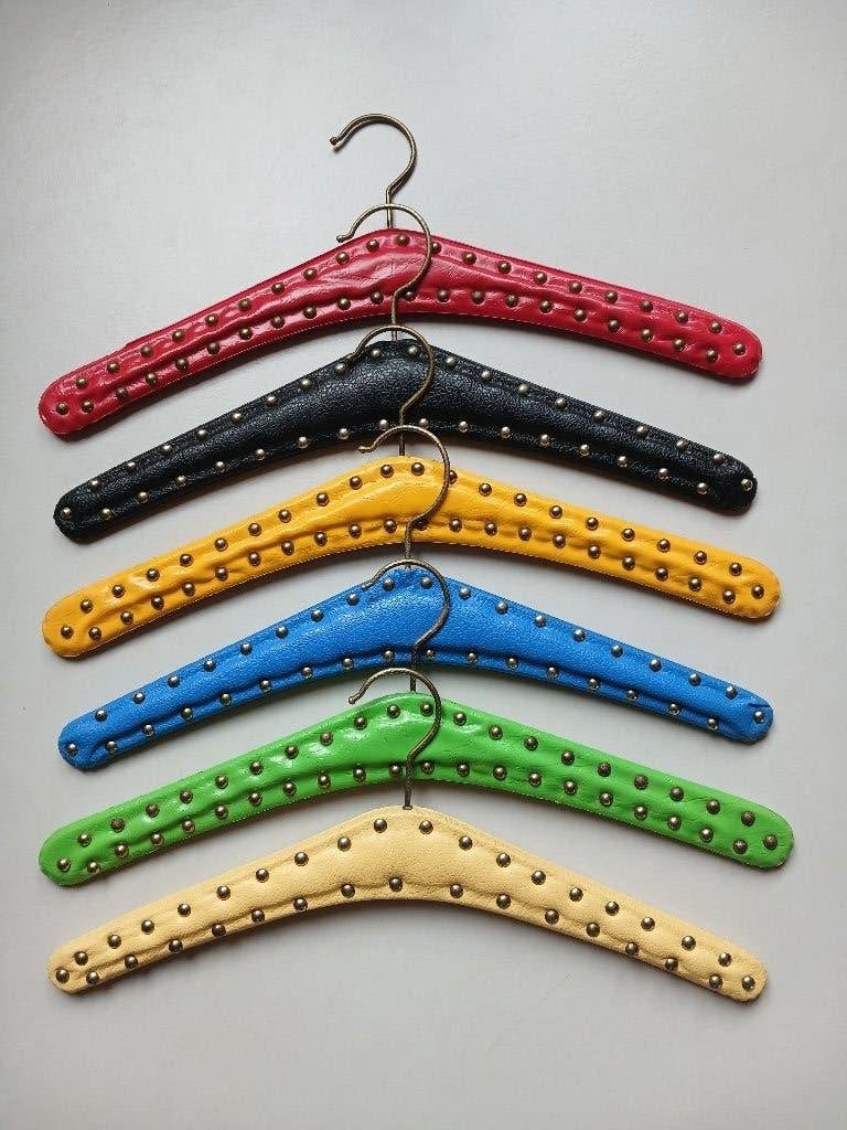 Zes Klerenhangers - Vintage jaren 60-70, Ophalen of Verzenden, Gebruikt, Overige materialen, Kinderen en Volwassenen