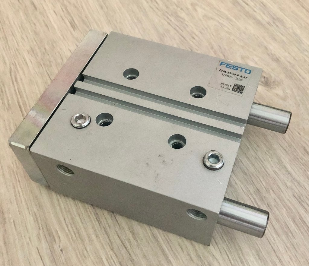 FESTO - Geleide cilinder - DFM-25-50-P-A-KF - 170926, Ophalen of Verzenden, Zo goed als nieuw