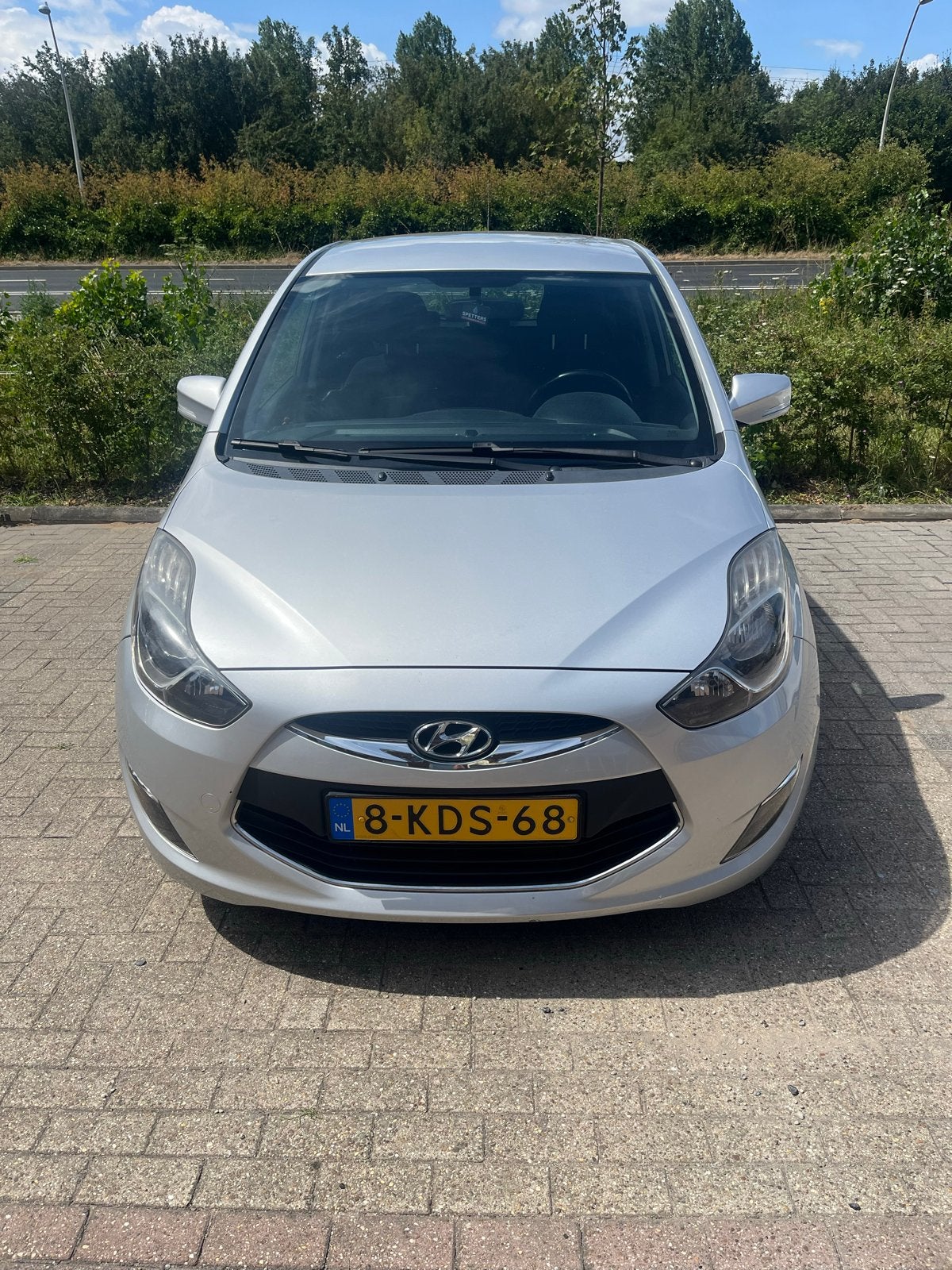 Hyundai iX20 1.4 Cvvt 2013 Grijs, Auto's, Voorwielaandrijving, Stof, Zwart, 4 cilinders