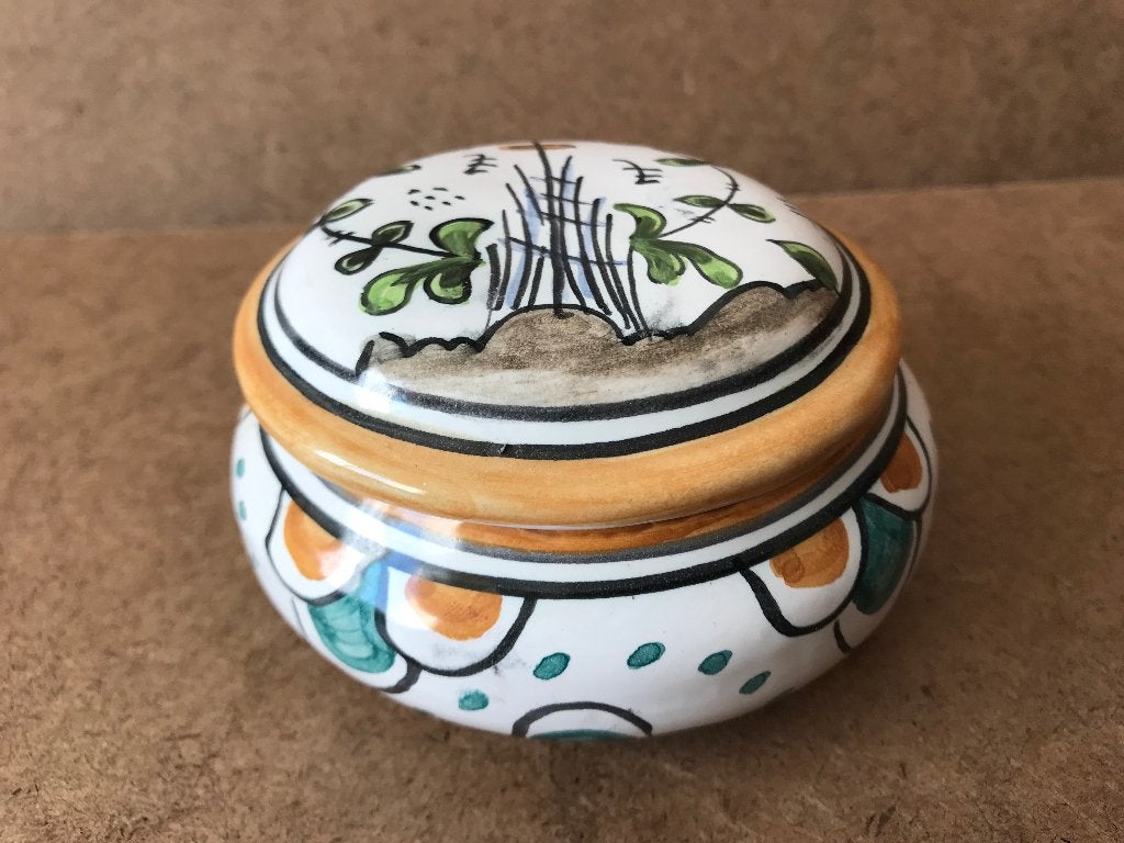 Dekseldoosje keramiek, Ophalen of Verzenden