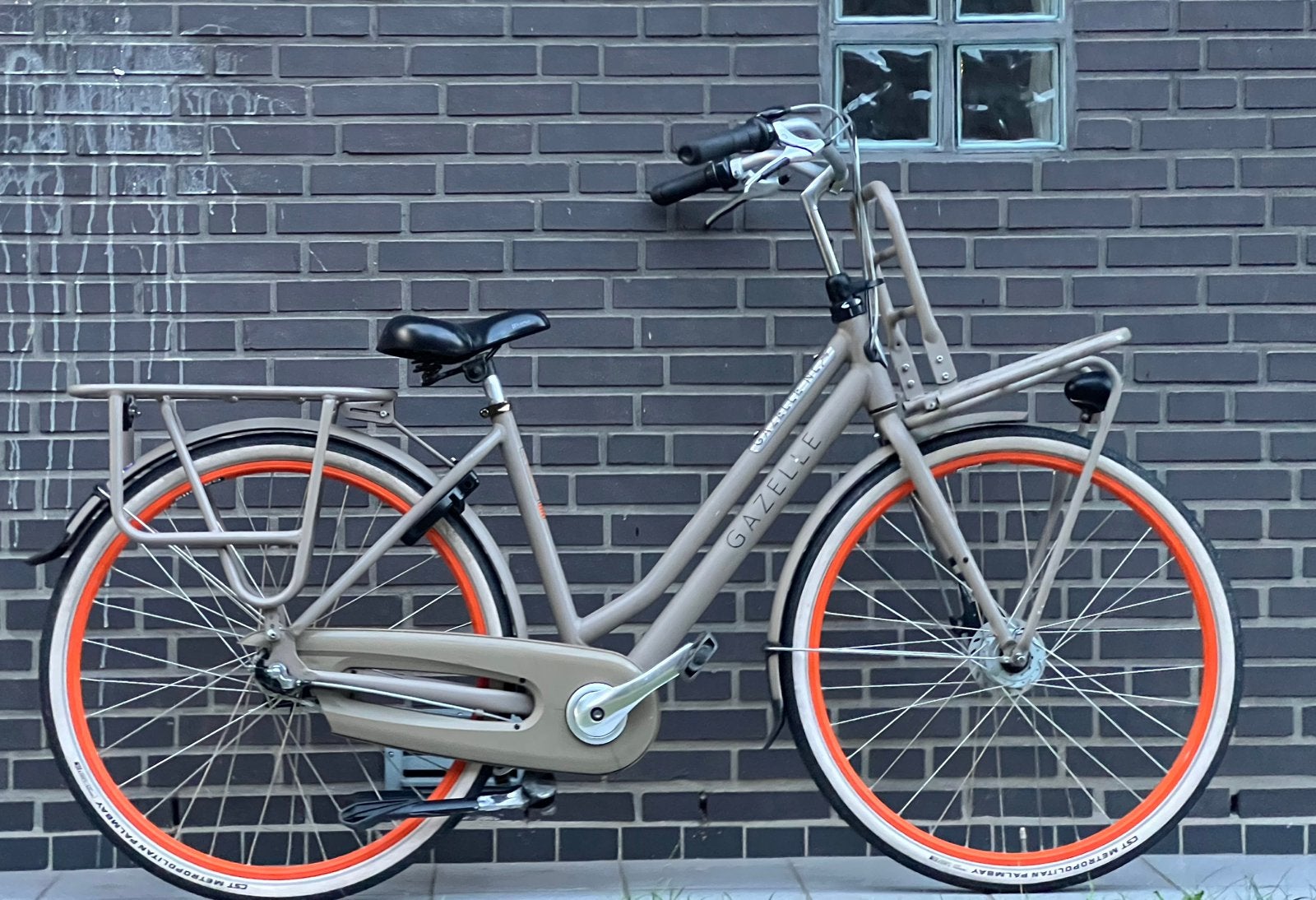 Gazelle Damesfiets - Als nieuw - Schoolfiets -Transportfiets, Ophalen, Gebruikt, 47 tot 50 cm, Versnellingen
